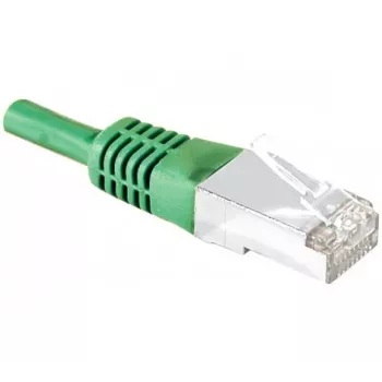 Exertis Connect 858351 Cat.6A S/FTP (PiMF) Class EA patchkabel, 7,5 m, groen, slanke knikbescherming