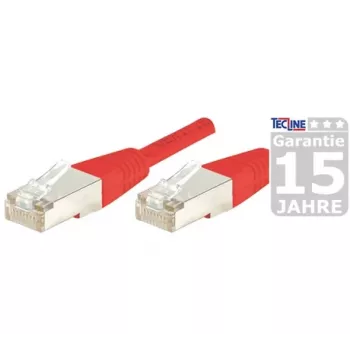EXERTIS CONNECT CAT.6A S/FTP-patchkabel, rood, 2 m 858304