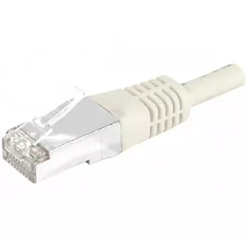 EXERTIS CONNECT Cat.6 S/FTP-patchkabel, PiMF, grijs, 0,3 m, Slim Snagless 856819