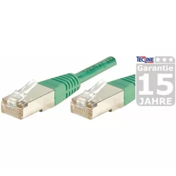 EXERTIS CONNECT CAT.6a F/UTP-patchkabel, groen, 1,0 m, 10 Gbps, Slim Boot 859548