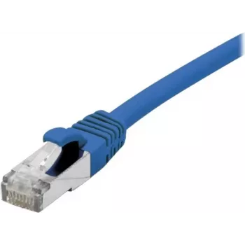 EXERTIS CONNECT Cat 6A S/FTP-patchkabel, blauw, 1,0 m, Slim Snagless Boot 858452