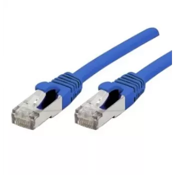 EXERTIS CONNECT Cat 6A S/FTP patchkabel, 10m, blauw 858458