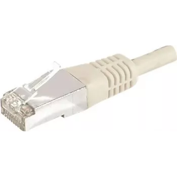 EXERTIS CONNECT Cat.6a F/UTP patchkabel, grijs, 1,0 m, 10 Gbps, Slim Bend Protection 859503
