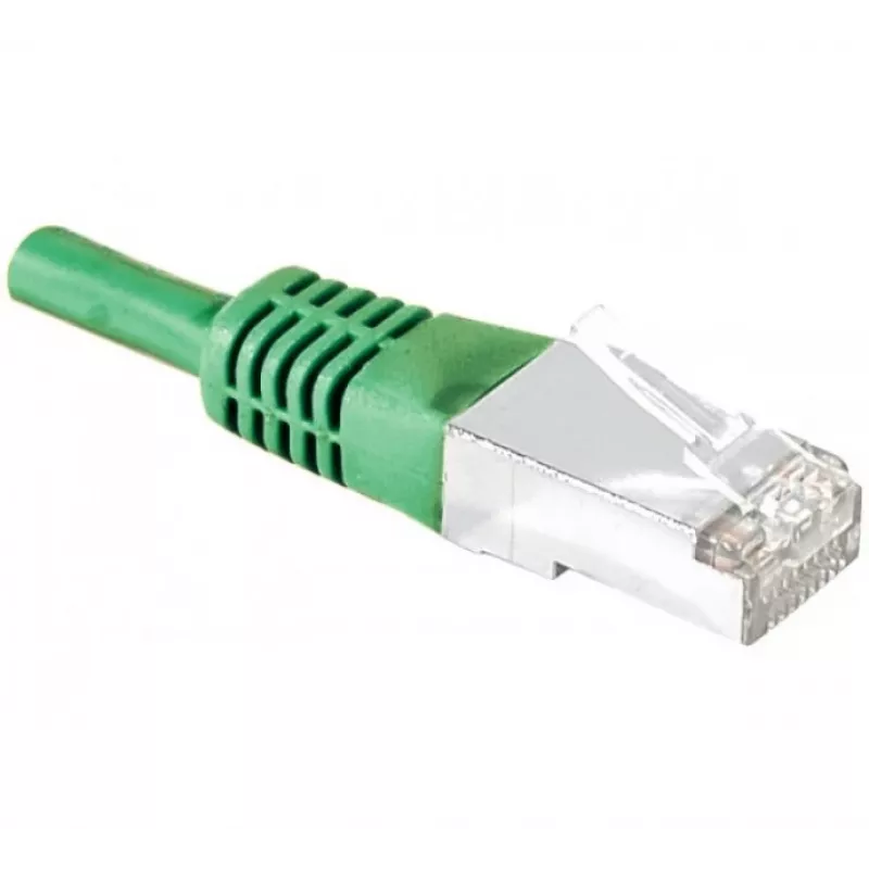 EXERTIS CONNECT Cat.6A S/FTP patchkabel, 2m, groen 858348
