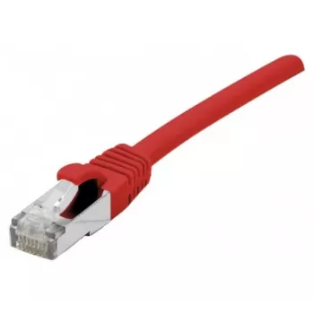 EXERTIS CONNECT Cat 6A S/FTP patchkabel, rood, 0,15 m, slim snagless boot 858465