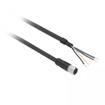 TMSS GERMANY Telemechanique Sensors M12 bus recht PUR kabel 5m 4-polig XZCP1141L5