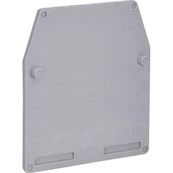 ETI ESC-CBC.2-10/PT afdekking voor rij-klem, grijs 003903010