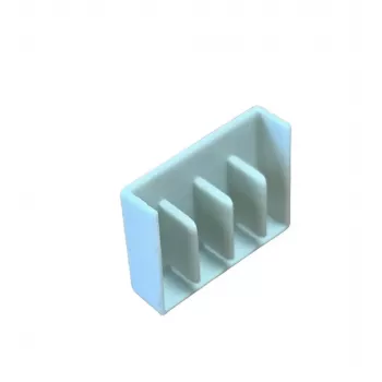 ETI 002921241 klemmenafdekking voor Z-16 serie 4-polige MCB's, 18mm, transparant