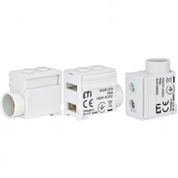ETI 002921278 verzamelrailverbinder EFB-50 schroefklem 50A 400V