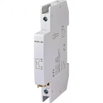 ETI 002069001 hulpschakelaar PS EFI-MD, 1 NO + 1 NC, 230 V AC, 6 A, 50/60 Hz