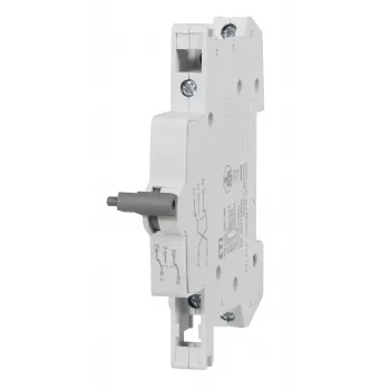 ETI 002159500 hulpcontact PS KZS-2M/4M, 1NO+1NC, 250V AC/24V DC, 3A/1A, 0,5 module