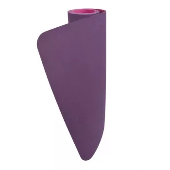 SCHILDKROT Bicolor yogamat, 4 mm, paars/roze, PVC-vrij, antislip, 1830 x 610 mm 960269
