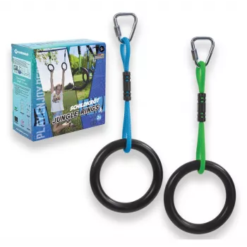 SCHILDKROT Jungle ring-set, 180 mm ABS-ringen met UV-bestendige touwen, 1 set (970714)