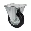 Wagner design yourself vast wiel RO 8104, 100 mm wiel, zilveren behuizing, zwart PP-wiel, 100 kg draagvermogen 4810401
