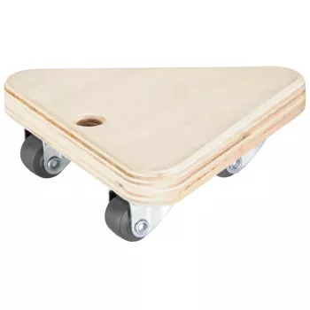 Wagner design yourself Transportwiel MM 1313 Berk 140 x 140 x 43 mm, 100 kg draagvermogen, 4 zwenkwielen 20131301