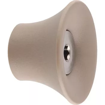 Wagner design yourself TULIP kapstokhaak, taupe, 1 haak, zinkdrukgietsel, wandmontage, 10 kg belasting 17032121