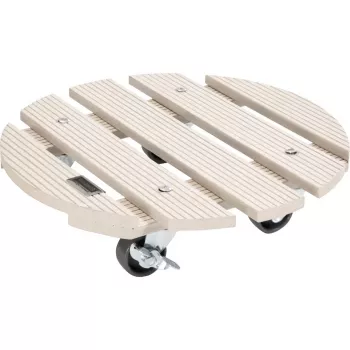 WAGNER design yourself plantenroller GH0527 kunststof, Ø 29 cm wit rond, 1 stk. (20052701)