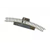 Märklin Z Gauge 8529 gebogen spoor R1 195,9 mm radius 15° - 1 stuk