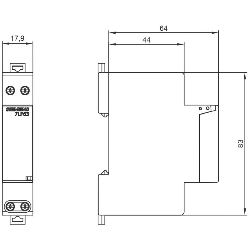 SIEMENS trappenlicht-tijdschakelaar 7LF6310