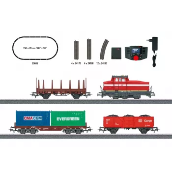 Märklin 29065 H0 digitale startset Modern rangeerbedrijf met DHG 500