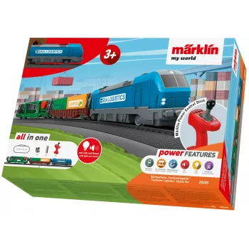 Märklin 29349 H0 startset Containerlogistiek met diesellocomotief serie 232 en 3 containerwagens