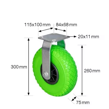 Wagner design yourself zware bokrol RO 7266 groen (4726601)