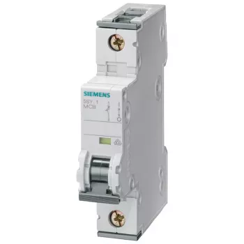 Siemens SENTRON 5SY installatieautomaat, 1-polig, C10, 6 kA, 230/400 V AC, zwart 5SY71106KK13