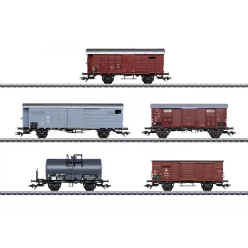 Märklin 46575 H0 BLS Ae 6/8 5-delige goederentreinset