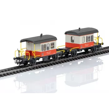 Märklin 46850 H0 SBB Sputnik schuifwandwagenset, 2 wagens