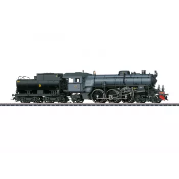 Märklin 39490 H0 sneltrein-stoomlocomotief Bayerische S 3/6, bedrijfsnummer 18 490, AC digitaal met geluid en rook