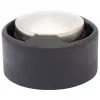 Wagner design yourself EH 5171 deurstopper, zinkdrukgietsel met rubberbuffer, Ø 5 cm, matnikkel/zwart 15517111