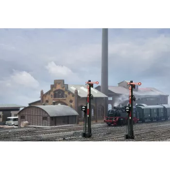 Märklin 70421 H0 signaalmast met 2 witte LED's