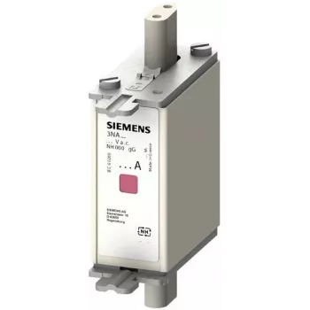 Siemens 3NA7814 NH-zekeringpatroon, maat 000, 35 A, 500 V AC/250 V DC, gG, 3-pack
