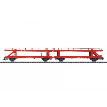 Märklin 47180 H0 dubbele autotransportwagen Laaeks 553.1 DB AG