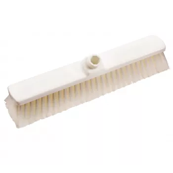 Haug Bürsten 88820 bezemkop, witte kunststof, 40 cm breed, schroefdraadverbinding