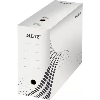 LEITZ easyboxx archiefbox wit 150 mm binnenbreedte, 25-pack, recycling golfkarton