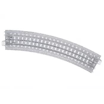Märklin H0 C-rail recht spoor 188,3 mm, 6 stuks, geïntegreerd beddingrail 020196