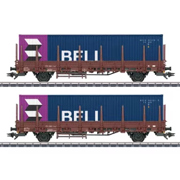 Märklin 046939 H0 gesloten goederenwagen Gms 30 DB tijdperk III AC