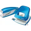 LEITZ Nexxt WOW Nietmachine- en perforatorset, metallic blauw 5095-10-36