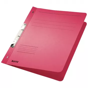 LEITZ sleufhechter DIN A4 manila karton rood 250 g/m² 170 vel 80 mm mechaniek 50 stuks 3746-00-25