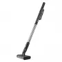 Fakir AS1480LT draadloze 2-in-1 steel- en handstofzuiger, 14,8V Li-Ion, 35 min looptijd, 0,5L zakloos, LED-turboborstel, zwart/titanium 2990003