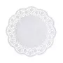 PAPSTAR taartonderleggers ronde taartonderlegger Ø 28 cm, 100 stuks, wit kantpatroon 12268