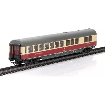 Märklin 43872 H0 TEE Rheingold restauratierijtuig WRümh 132, DB tijdperk IV, blauw/creme