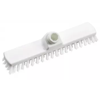 Haug Bürsten schrobbezem wit kunststof 28,0 cm breed (88100)