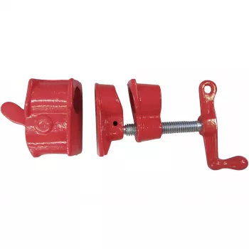 Brüder Mannesmann eindloze bandspanner M911, 4 m nylonband, 4 hoekklemmen, zwart/oranje