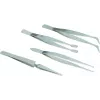 Brüder Mannesmann M 615 precisie-pincet-set, 4-delig, roestvrij staal, 110 mm