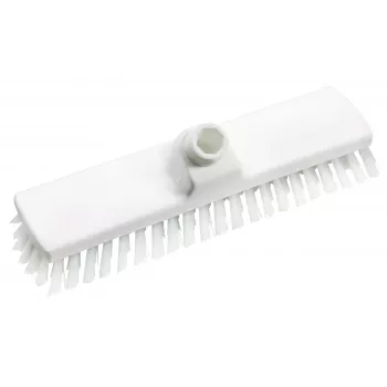 Haug Bürsten 8770 schrobborstelkop, witte PP-behuizing, PBT-borstels, 300 mm breed