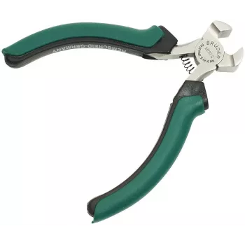 Brüder Mannesmann Green Line zijkniptang elektronica 115 mm gereedschapsstaal groen/zilver/zwart M 1070-2