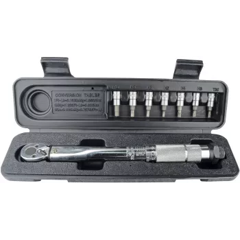 Brüder Mannesmann M18314 momentsleutelset 5-25 Nm, 1/4 inch aandrijving, 19-delig