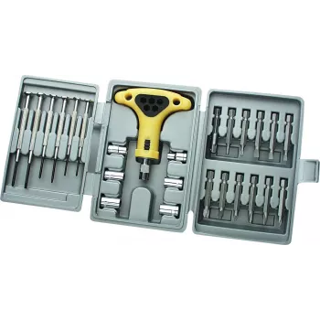 Brüder Mannesmann M29301 26-delige gereedschapsset in kunststofkoffer